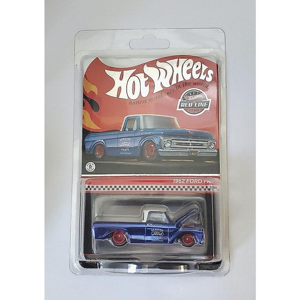 Hot Wheels 2022 Red Line Club Exclusive 1962 Ford F100 Blue