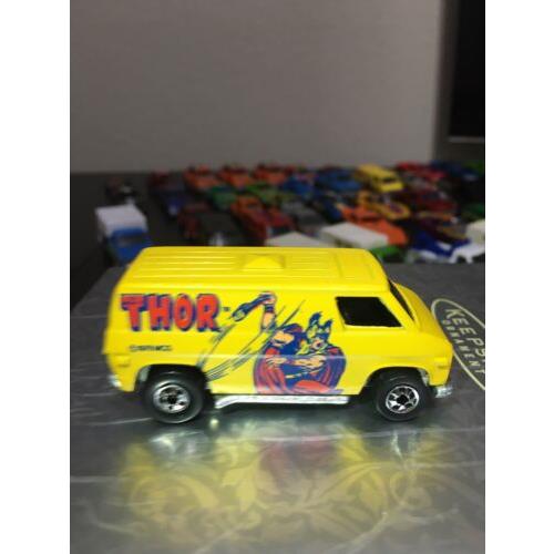 1977 Hot Wheels Thor Super Van The Heroes Mint Yellow