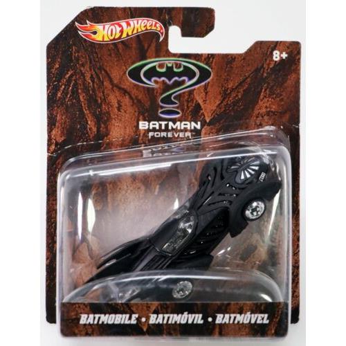 Hot Wheels Batman Forever Series Batmobile X4036 Nrfp 2011 Matte Black 1:50