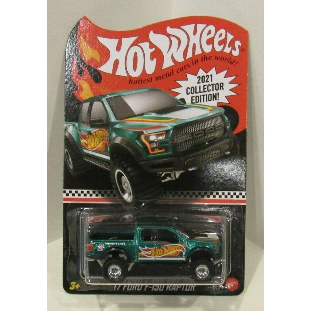 Hot Wheels 2021 Mail In `17 Ford F-150 Raptor Dollar General Exclusive 4x4 RR