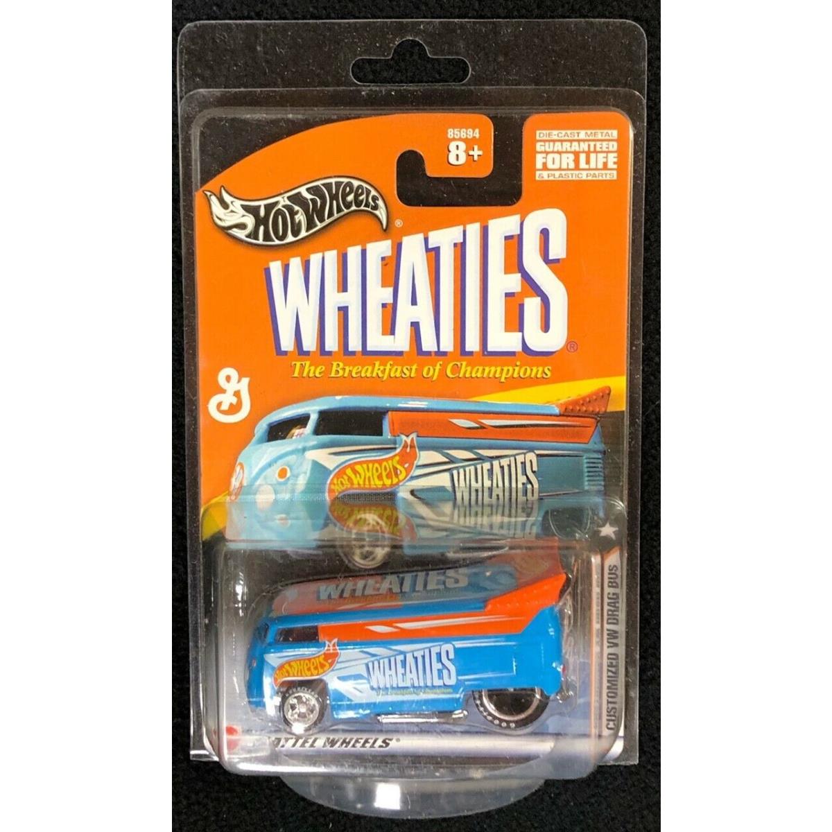 Hot Wheels Wheaties Customized VW Drag Bus General Mills Mail Order