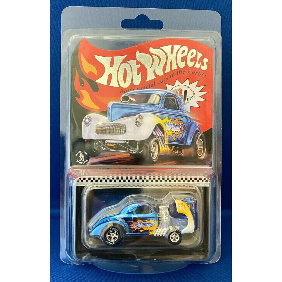 2020 Hot Wheels Rlc Selections Series `41 Willys Gasser Wild Blue Exclusive