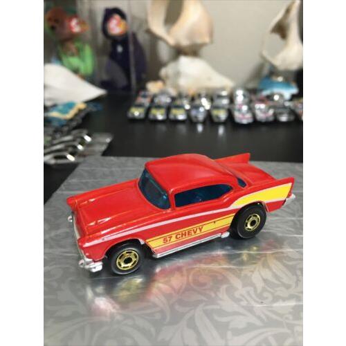 Hot Wheels The Hot Ones `57 Chevy - Red - Wow Minty