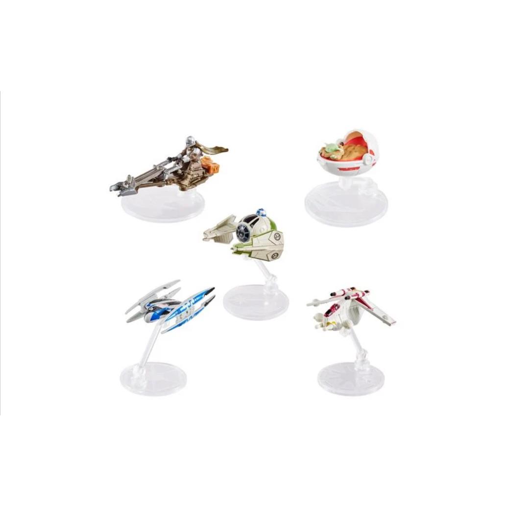 Hot Wheels Star Wars Starships 2021all Six Complete Vehicle Case Set Mix 3