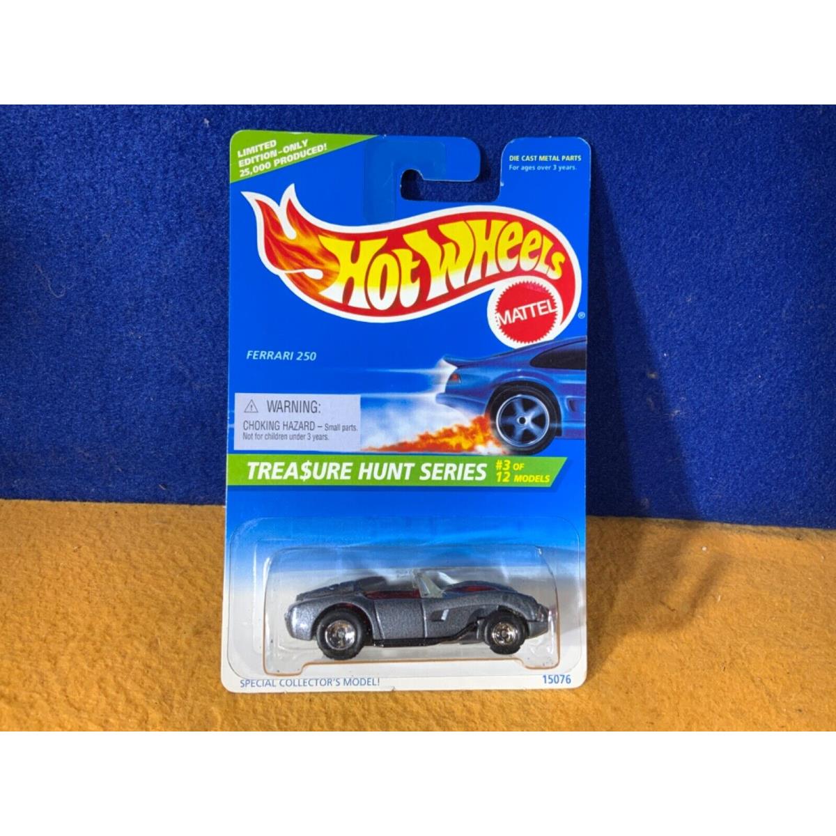 N9-86 Hot Wheels Treasure Hunt - Ferrari 250 - 1996 - Silver - 430