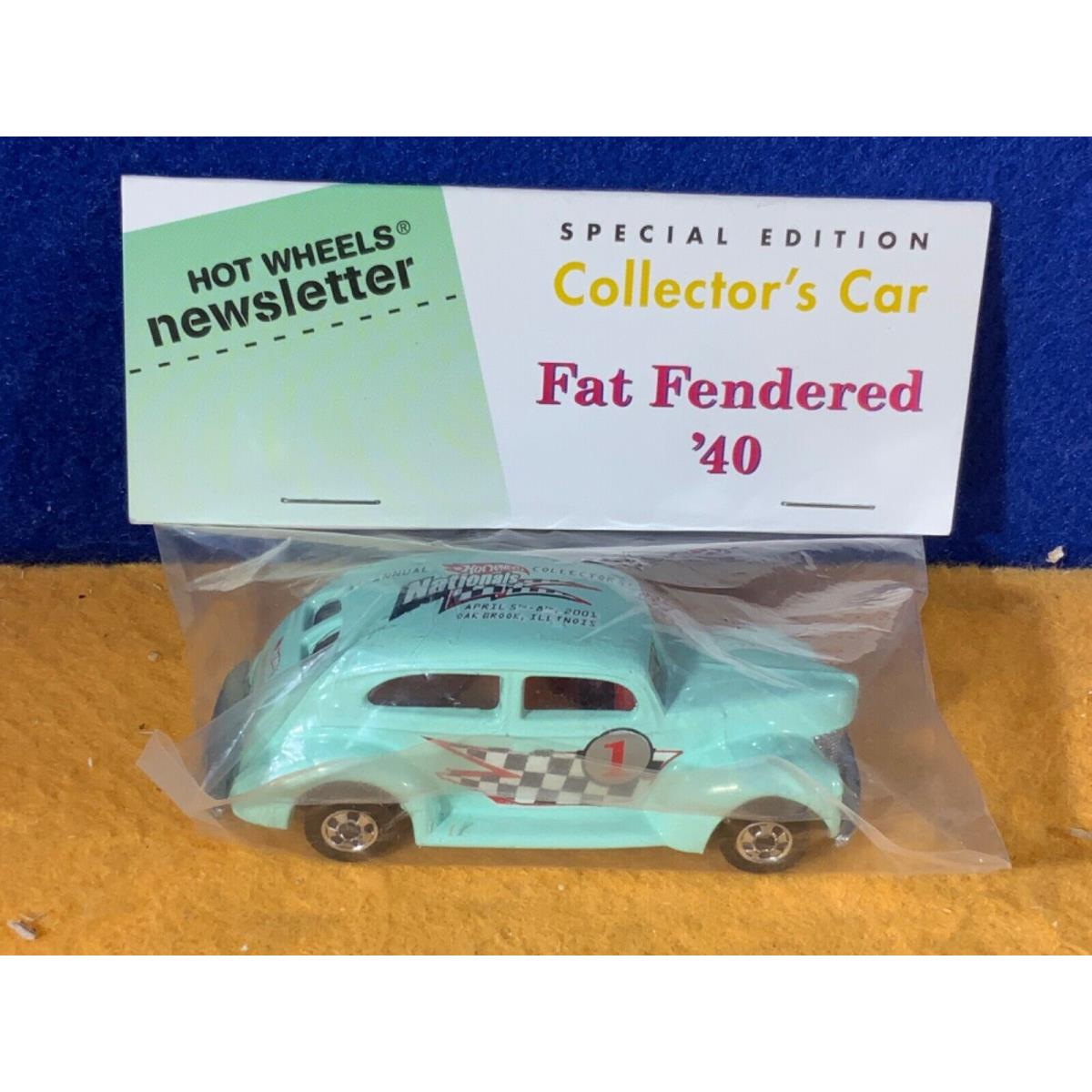 Q9-78 Hot Wheels 1st Collectors Nationals - Fat Fendered 40 - VW Beetle - 2001