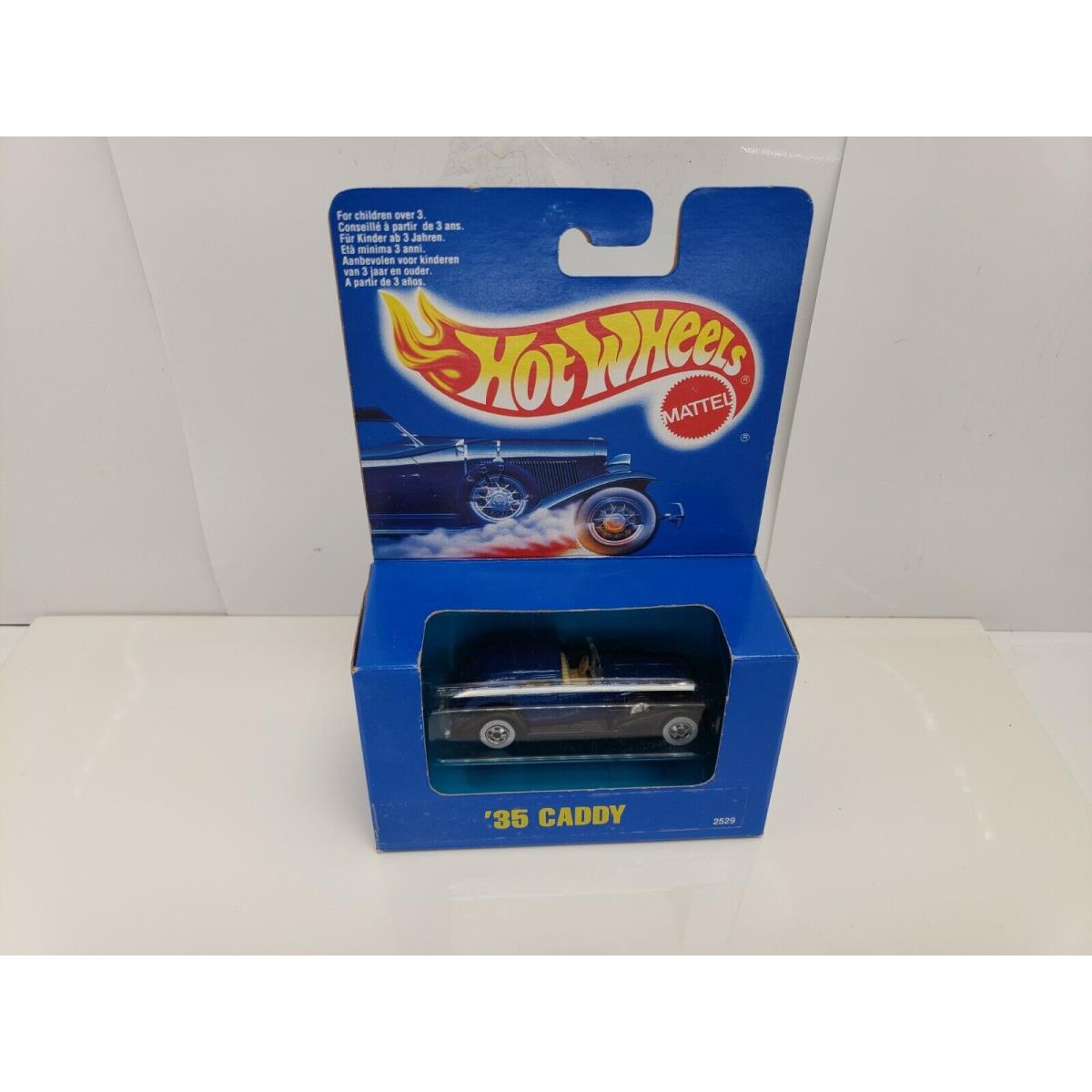 Hot Wheels Blue Box 1992 2529 `35 Caddy 1 Blue KTZ22