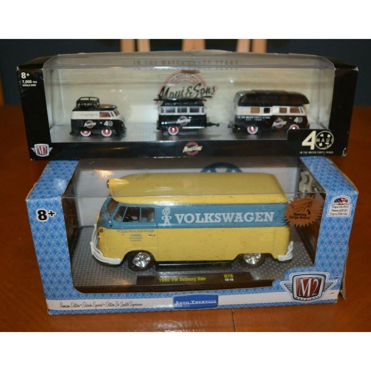 Vw`s / Volkwagen`s Maui Sons Venice Beach M2 Machines 1960 Delivery Van