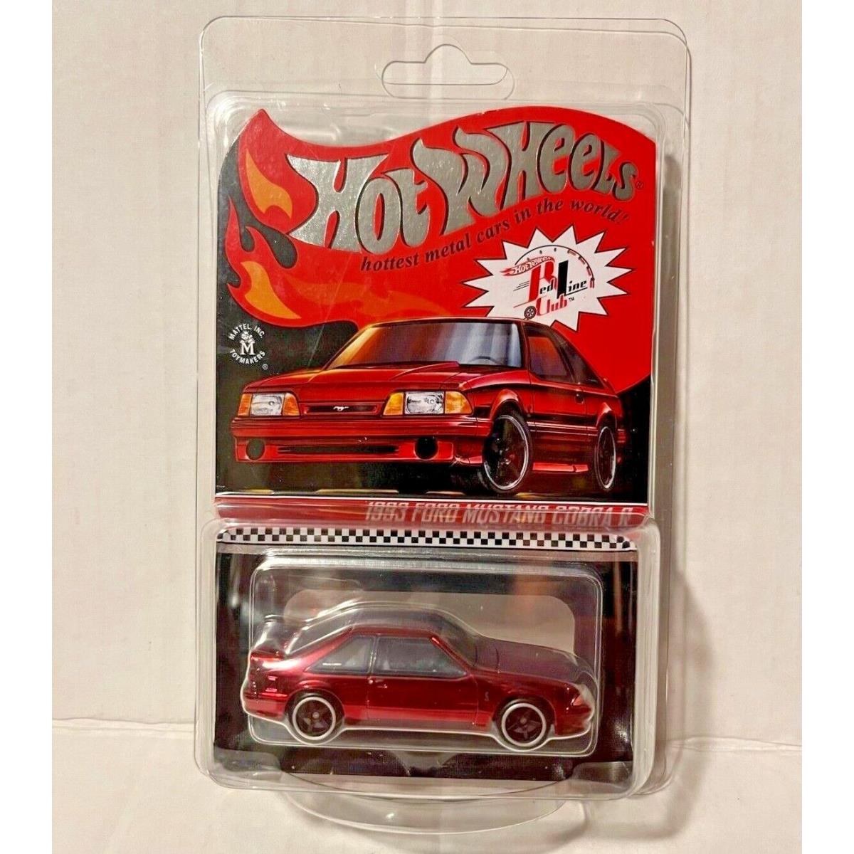 2021 Hot Wheels Rlc Exclusive 1993 Ford Mustang Cobra R