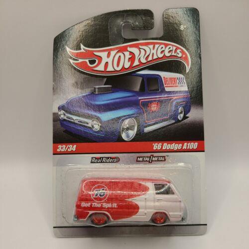 Hot Wheels 1:64 Scale Real Riders Delivery Slick Rides 33/34 66 Dodge A100 76