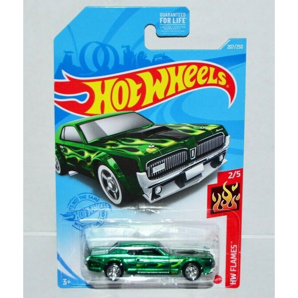 2021 Hot Wheels Super Treasure Hunt 68 Mercury Cougar 207/250 207 250 Rare Mint