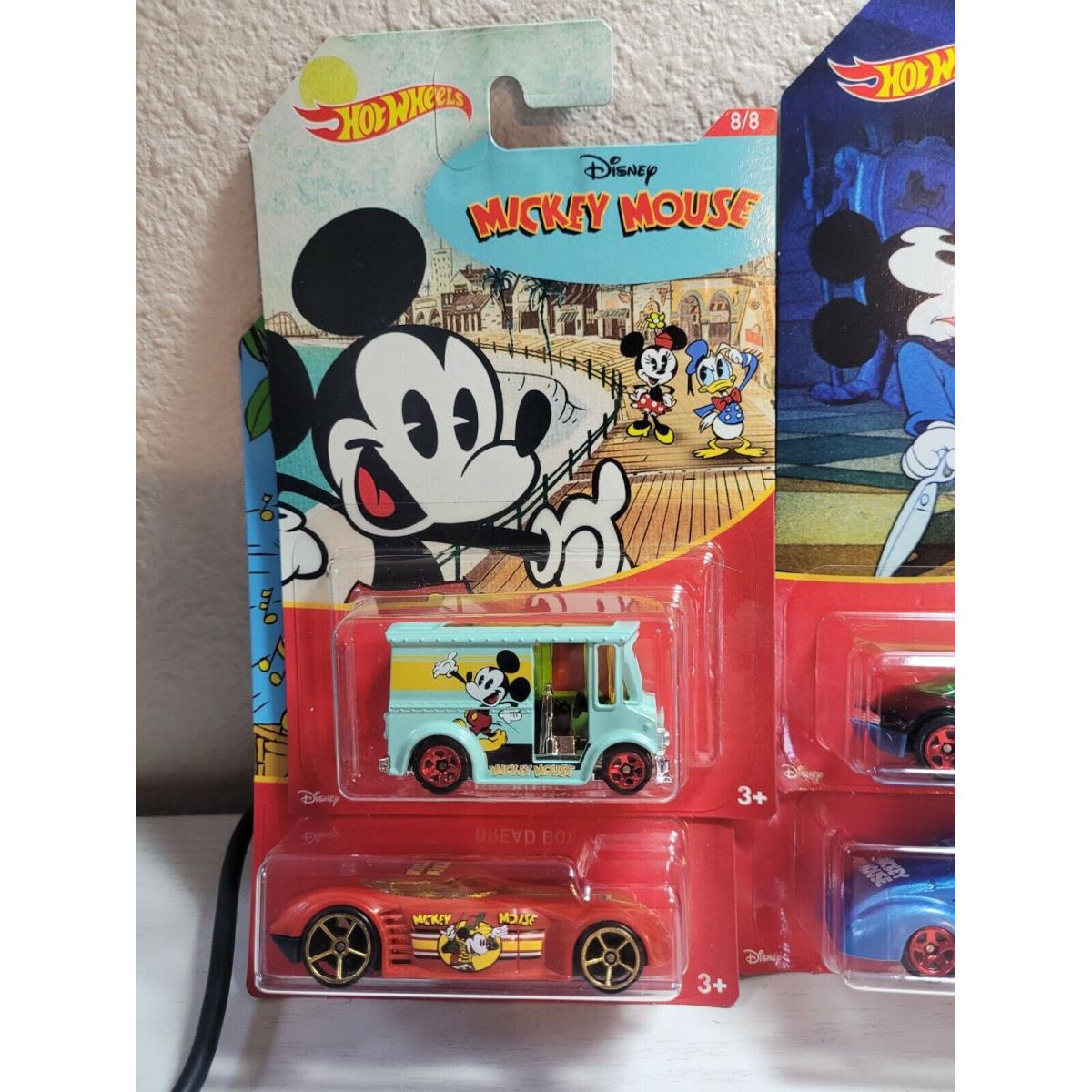 Hpt Wheels 2018 Disney Mickey Mouse Wal-mart 8 Car Set