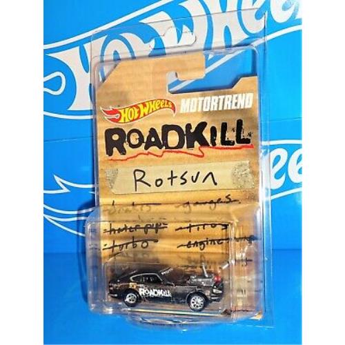 Hot Wheels Motortrend Special Roadkill Edition Rotsun Modified Datsun 240Z w Rrs
