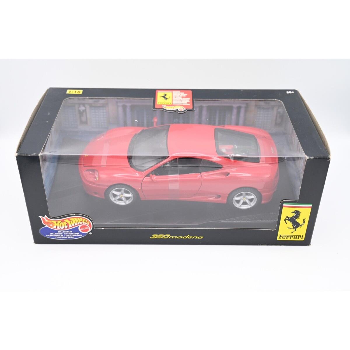 Hotwheels Ferrari 360 Modena Red 1:18 Scale 29441