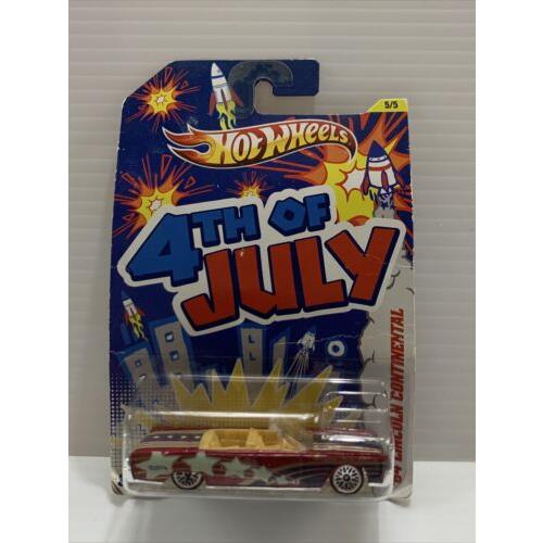 Hot Wheels 2012 4th of July Series: Custom 64 Lincoln Continental 5/5 KG