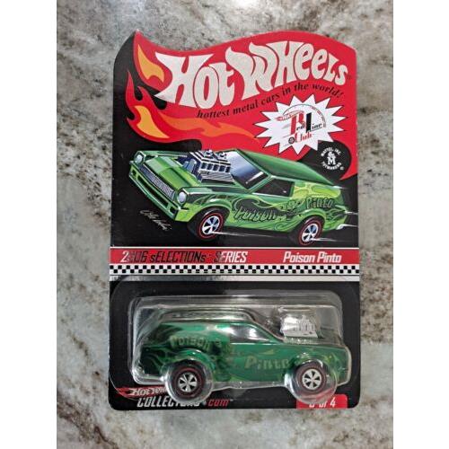 Hot Wheels Rlc 2006 Selections Series Poison Pinto Low Number 399