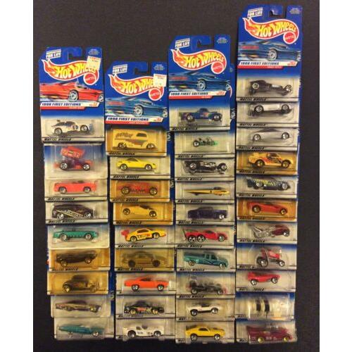 Hot Wheels Die Cast Cars 1998 First Editions 1 - 40 NO 13 Noc Mattel