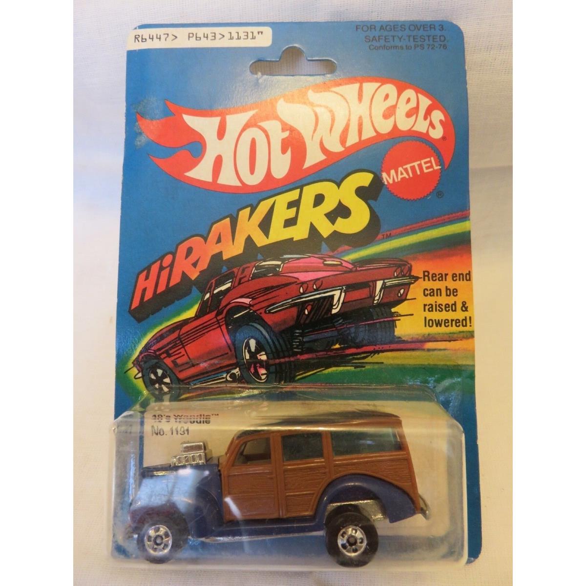 1979 Vintage Hot Wheels 40`s Woodie Hirakers Die-cast Car A