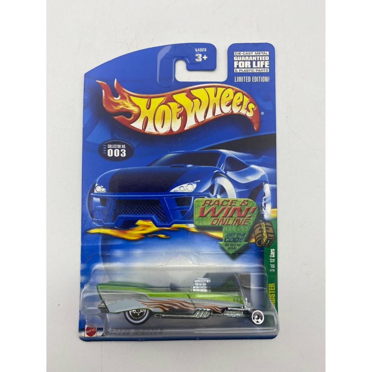 Mattel Hot Wheels `57 Roadster 2002 Treasure Hunt Series 003 3 of 12