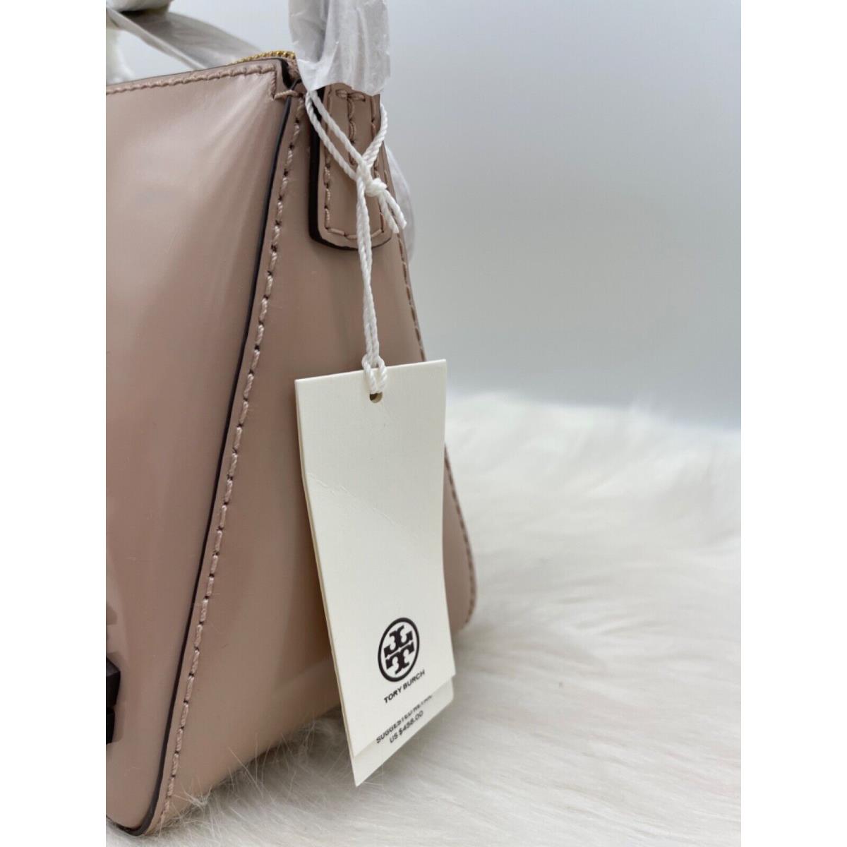 Tory Burch Mcgraw Glossy Spazzolato Leather Boxy Shoulder Bag - Tory Burch  bag - 066266745123 | Fash Brands