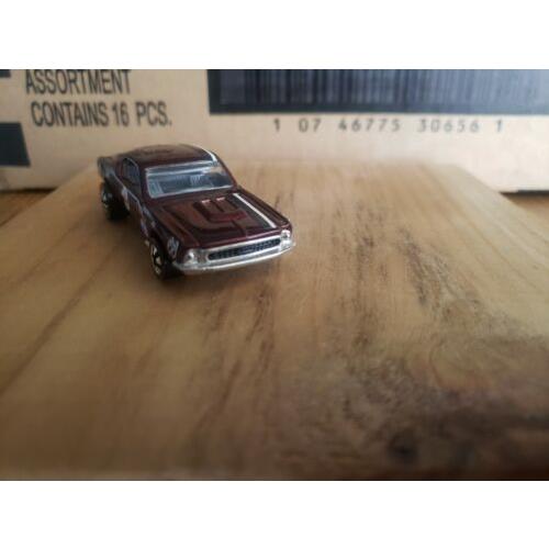 Hot Wheels Vintage Series Metallic A W Rootbeer Brown Redline Custom Mustang