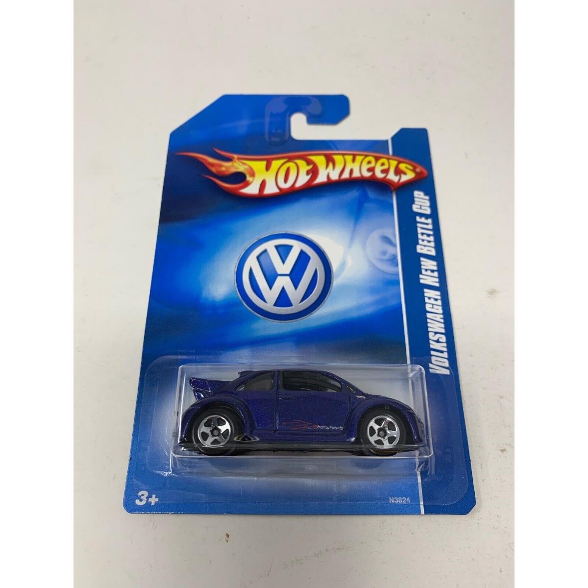 Hot Wheels Mexico Volkswagen Beetle Cup Blue