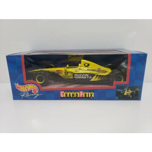 Hot Wheels Racing Mugen Honda Jordan Racing 5 F1 Car Yellow 1/24