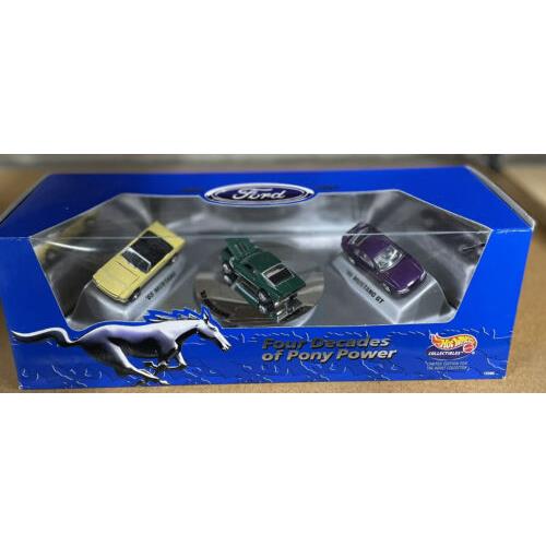 Hot Wheels - Four Decades Of Pony Power Ford Mustang 1965-1997