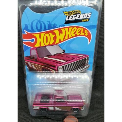 2021 Hot Wheels Legends Tour Exclusive 83 Chevy Silverado with Real Riders