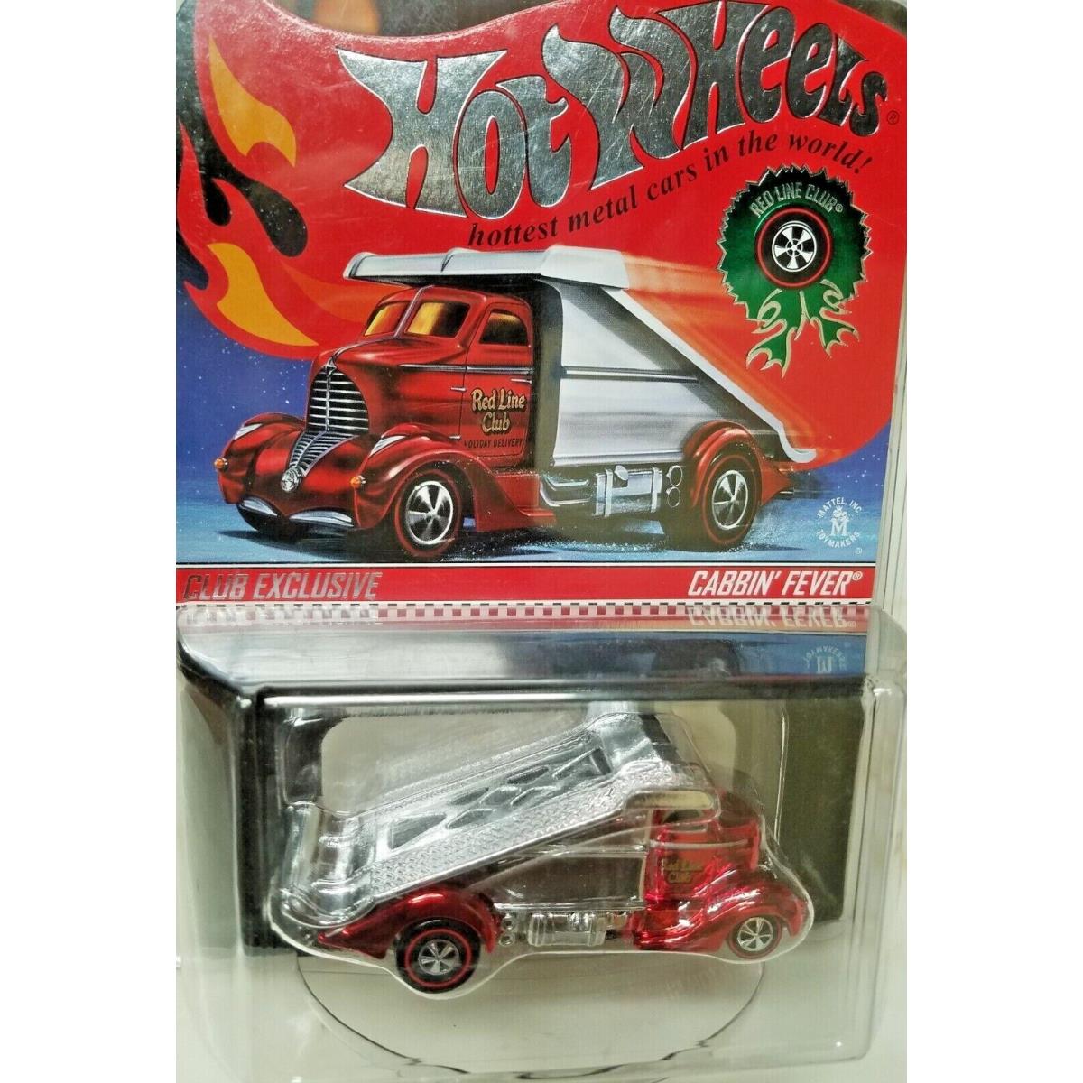 Hot Wheels Redline Club Exclusive 2015 Holiday Car Cabbin Fever