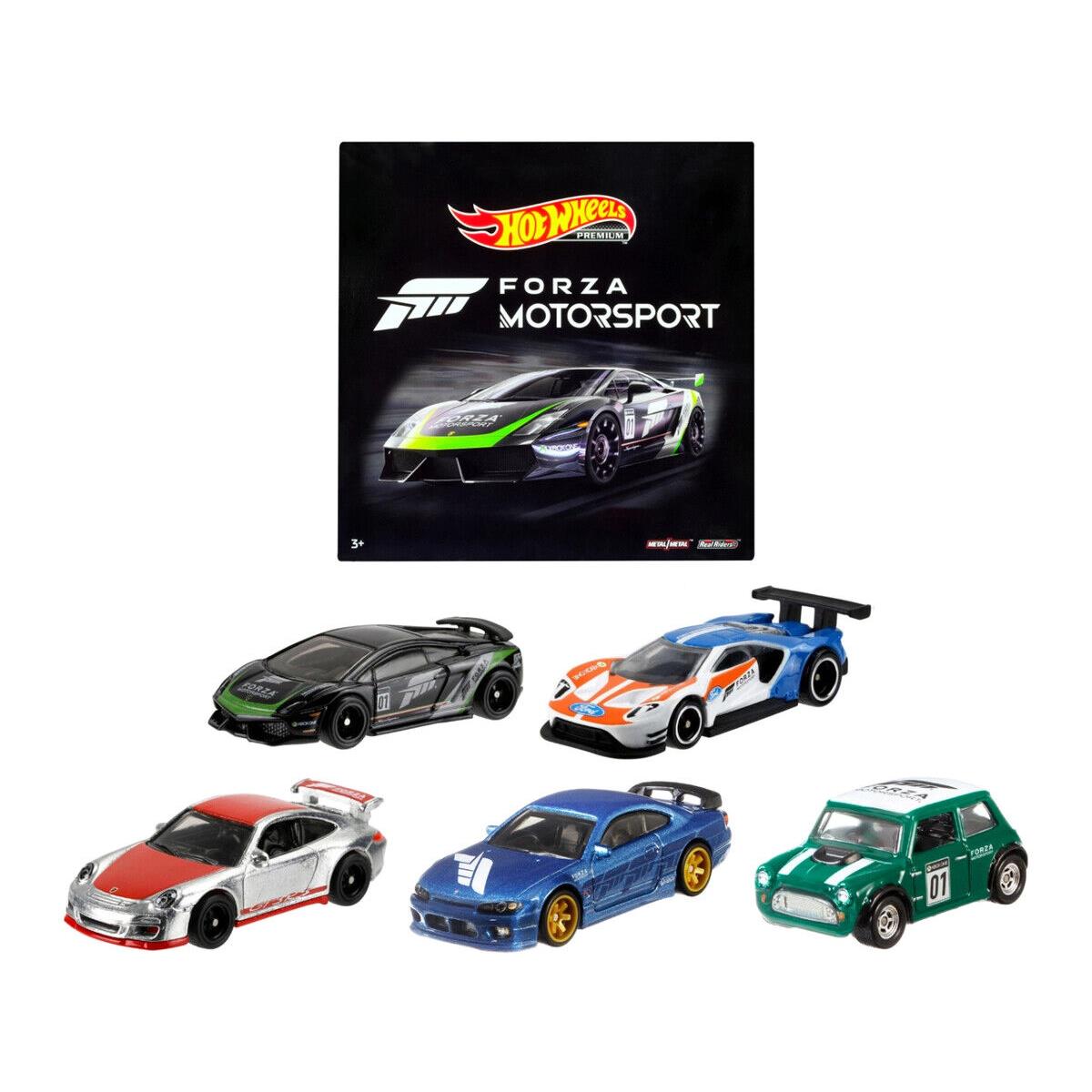 Forza Motorsport 5 Piece Set Diecast Model Cars by Hot Wheels
