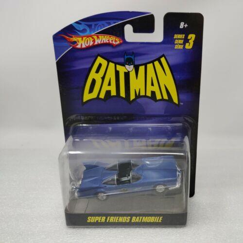 2009 Hot Wheels Batman Super Friends Batmobile Series 3 Rare Vhtf