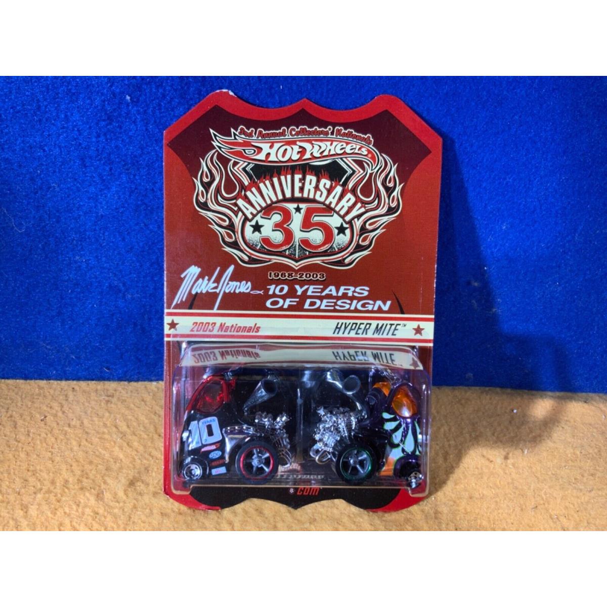 N9-85 Hot Wheels 3rd Collectors Nationals - Hyper Mite X2 - 2003 - 1659 / 2 000