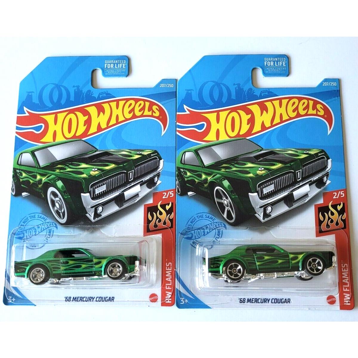 Hot Wheels `68 Mercury Cougar One Super Treasure Hunt + Regular 207/250