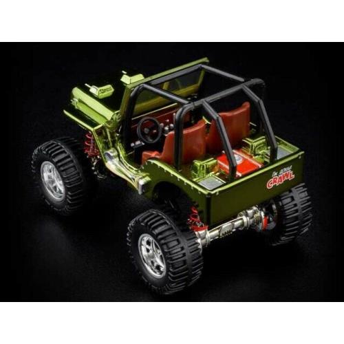 Hot Wheels toy Jeep - Olive