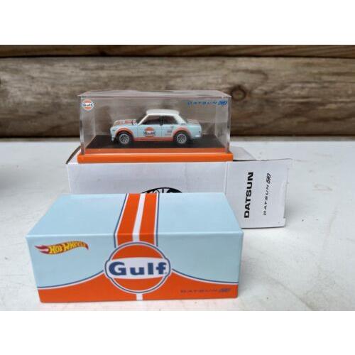 Mattel Creations Hot Wheels Rlc Exclusive Datsun Gulf 150 510 HGW17 In H