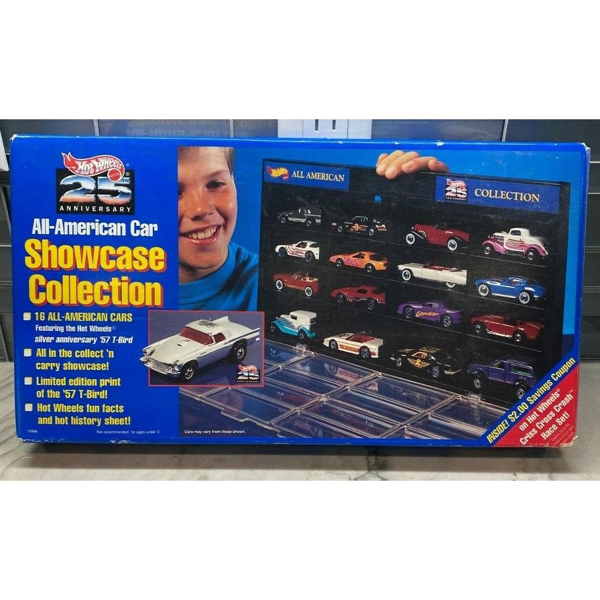 Vintage Hot Wheels 25th Anniversary American Car Showcase Collection
