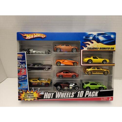 2007 Hot Wheel 10 Pack Hot Bird Exclusive Yellow 5SPs