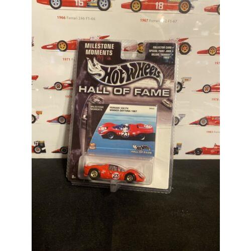 Hotwheels Ferrari 330 P4 Hall Of Fame Htf Mattel HW 1/64