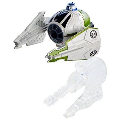 Hot Wheels Boys Star Wars Starship Yoda`s Starfighter Clone Wars