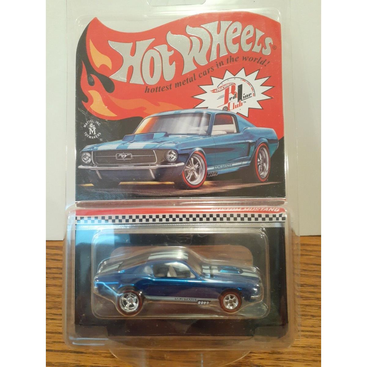 2020 Hot Wheels Rlc Exclusive Custom Mustang GLH92 Red Line 8110/12500