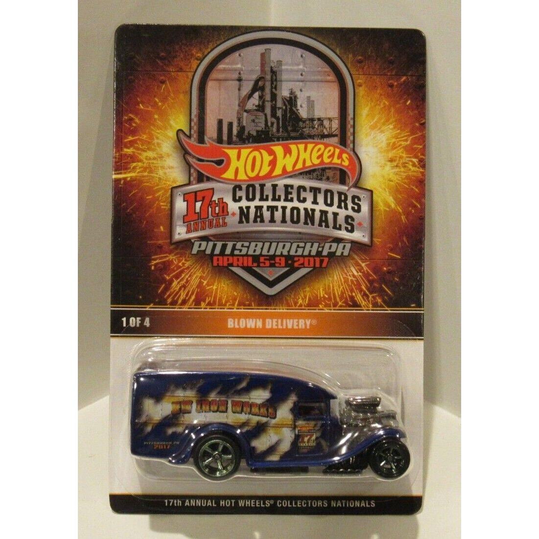 Hot Wheels 17th Nationals/convention Blown Delivery Real Riders 731/2800 Made