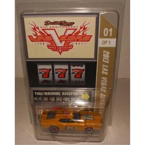 Diecast Space 2013 Las Vegas Convention Mattel 1971 Ford Mustang Yellow 1 OF 1