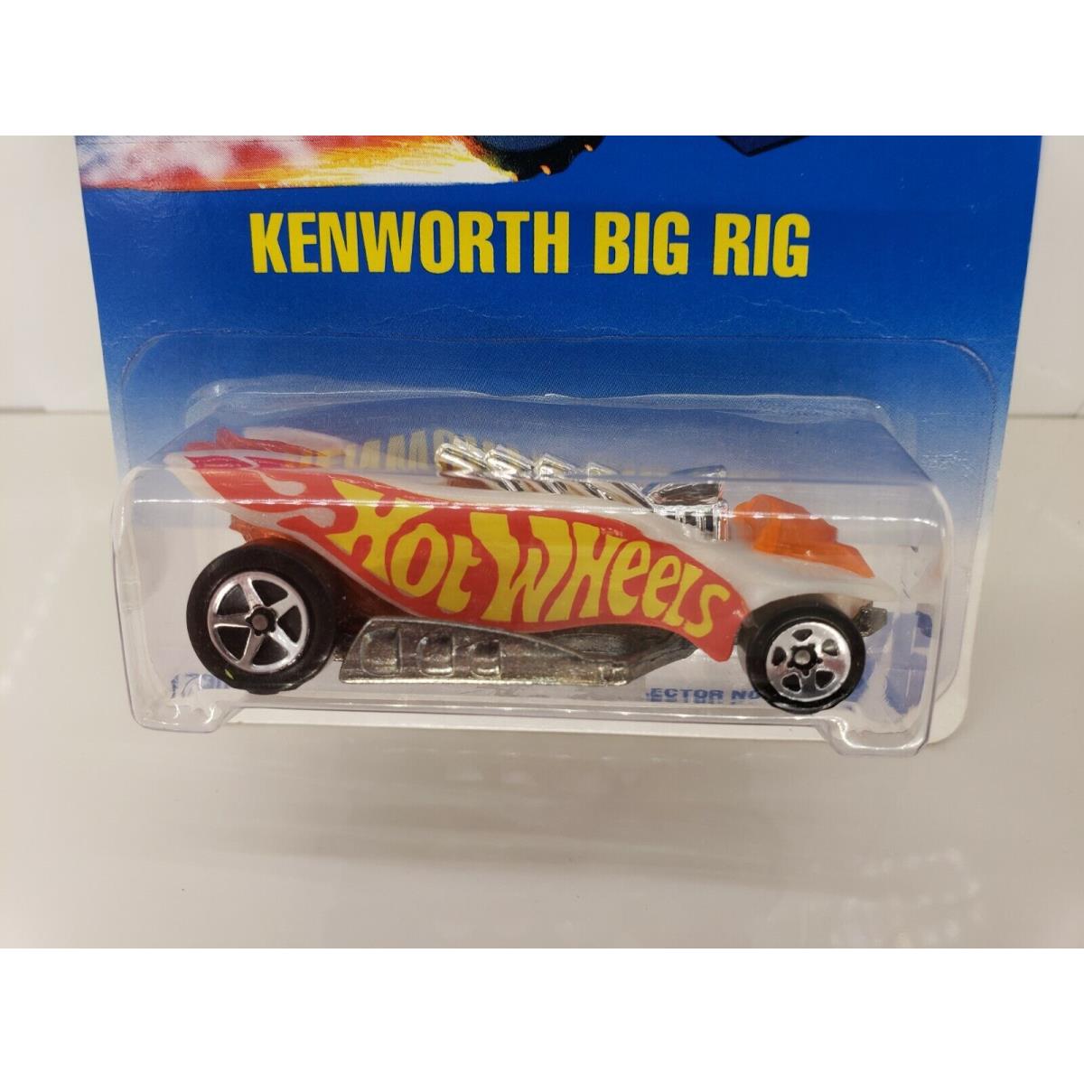 Hotwheels 1992 76 Kenworth Big Rig Error Car Turboflame-sizzler Kidstoyz
