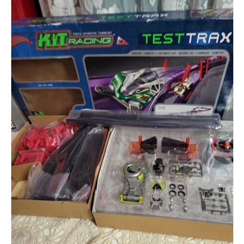 Vintage 2002 Hot Wheels Test Trax Kit Racing 2 Configuration Track