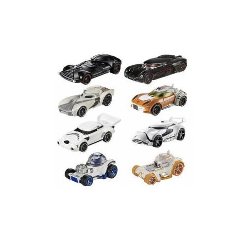 Hot Wheels Star Wars Character Car - 8 Pack Limited Edition ed Case