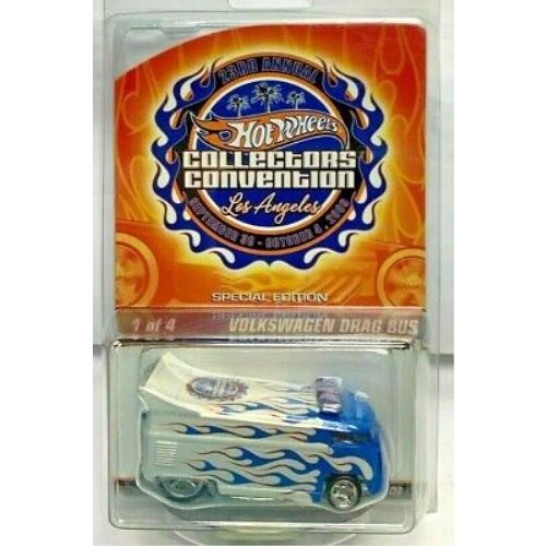 Hot Wheels 23rd Convention 2009 Lights VW Volkswagen Drag Bus Real Riders /3000