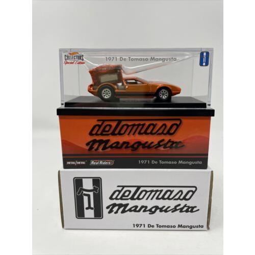 Mattel - Hot Wheels Rlc Special Edition 1971 De Tomaso Mangusta /20000 1:64 Car