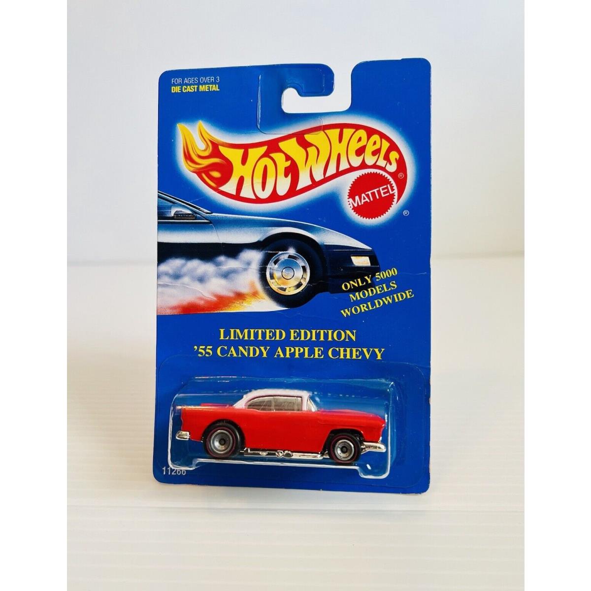Hot Wheels Limited Edition `55 Candy Apple Chevy Only 5000 Models Worldwide - Red