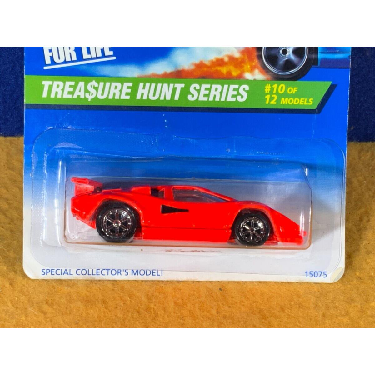 R9-44 Hot Wheels Treasure Hunt - Lamborghini Countach - 1996 - 15075